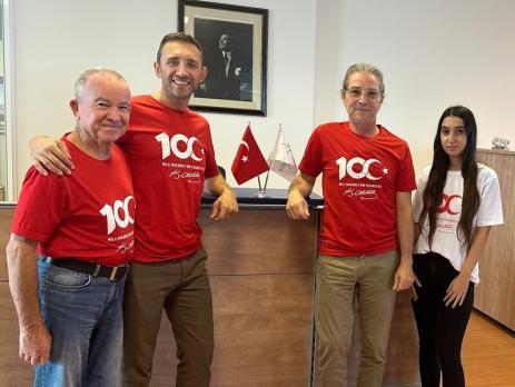 We celebrate the 100th anniversary of the Turkish Republic