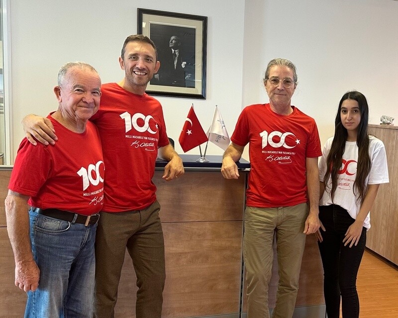 We celebrate the 100th anniversary of the Turkish Republic